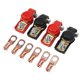 thumbnail image 3 of Pair Copper Battery Terminal Clamps Connectors Kit Universal Negative and Positive for Car Van, 3 of 3