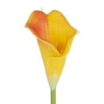 thumbnail image 5 of Pure Garden Artificial Calla-Lily with Stems - Real Touch Fake Flowers - 24 Pc Set (Sunset Orange), 5 of 8