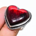 thumbnail image 2 of Natural Red Labradorite Gemstone 925 Sterling Silver Gift Ring Size 7, 2 of 2