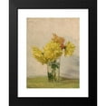thumbnail image 2 of Edward Herbert Barnard 11x14 Black Modern Framed Museum Art Print Titled - Still Life with Bouquet of Yellow Flowers (1887), 2 of 5
