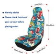 thumbnail image 4 of Yiaed Japanese Koi Print Car Seat Covers,Universal Auto Seats Protector Fits for Car,SUV Sedan,Truck,Automotive Seat Covers & Accessories(Two packs), 4 of 7
