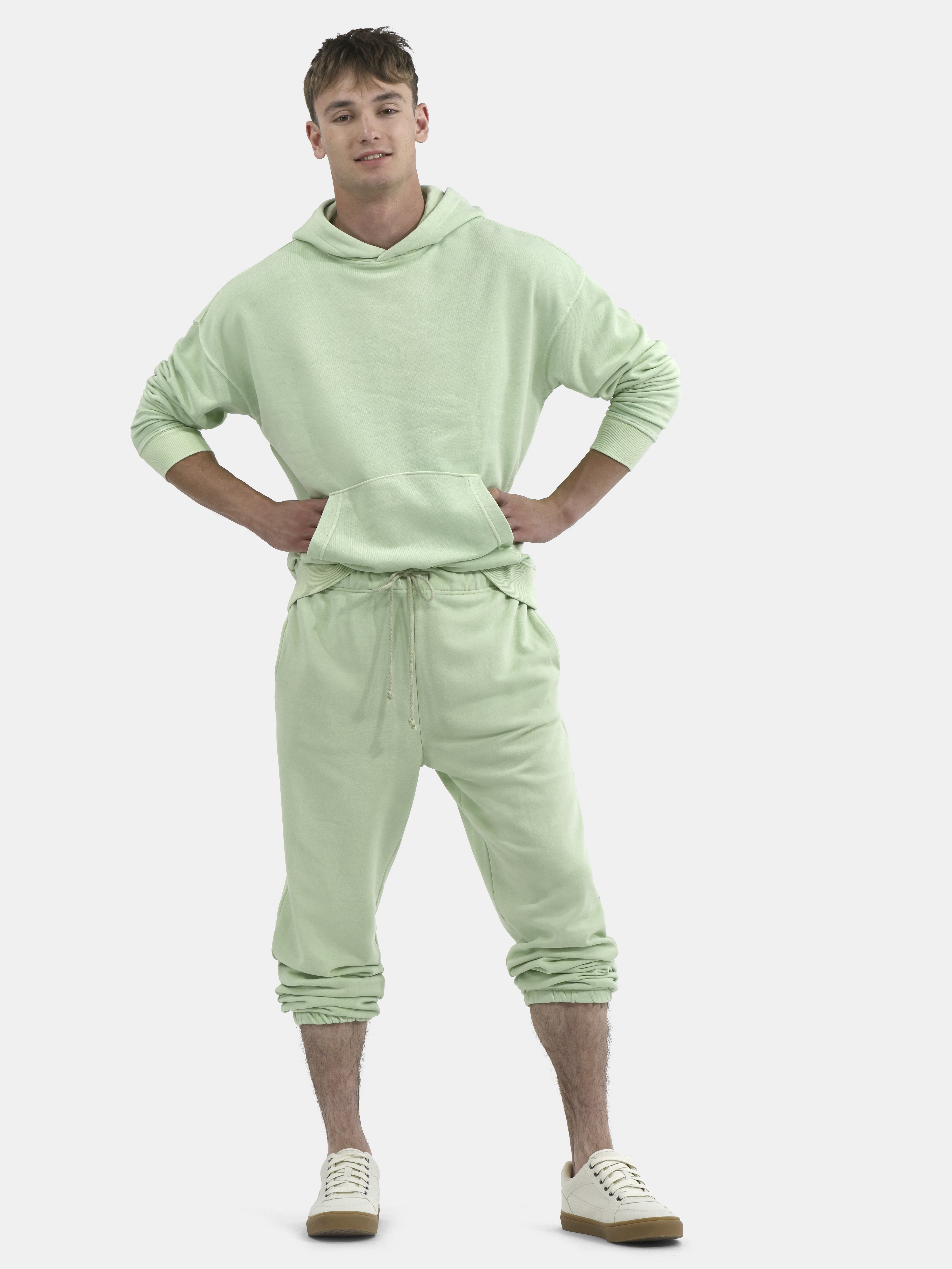 No Boundaries All Gender Soft Fleece Jogger Pants, 30" Inseam, Men's and Big Men's