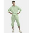 thumbnail image 2 of (2 pack) No Boundaries All Gender Soft Fleece Jogger Pants, 30" Inseam, Men's and Big Men's, 2 of 5
