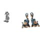 thumbnail image 1 of Figura de escritorio,Estatua de caballero,estatuilla,escultura,artesanía,decoración de escritorio,Figura de elefante,Figuras de elefantes,estatuas,adornos de animales,Escultura coleccionable, 1 of 8