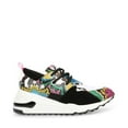 thumbnail image 2 of Steve Madden Cliff Snake Multi Round-Toe Lace Up Platform Fashion Sneakers (Bright Multi Snake, 7), 2 of 9