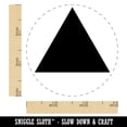 thumbnail image 2 of Triangle Solid Self-Inking Rubber Stamp Ink Stamper - Black Ink - Small 3/4 Inch, 2 of 7