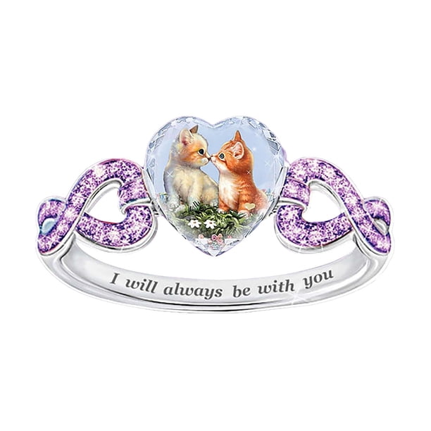 Crystal Love Cat Collar Set Fashion Lady Gold Plated Zircon Jewelry Wmkox8yii fajkfhkj735