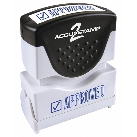 Accustamp 2 Message Stamp,Approved 038840