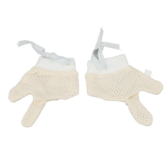 Mitts de Recién Nacidos, Guantes de Malla de Bebé para la Piel Transpirable Anti Scratch para recién Nacidos Niños