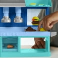 thumbnail image 6 of Play-Doh Kitchen Creations Busy Chef's Restaurant Playset, 2-Sided Kitchen Playset, 6 of 11