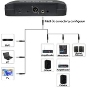BOMGE Wireless Microphone System, Pro 4-Channel Cordless Mic Set with Four Handheld Mics, Fixed Frequency, Long Range 200ft, Ideal for Church,Karaoke, Events (V410)