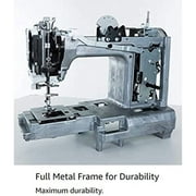 SINGER Heavy Duty 6700C Computerized Sewing Machine with Accessory Kit , Strong Motor with Enhanced Piercing Power, 411 Stitch Applications, LCD Screen, Full Metal frame & 1-step Buttonhole