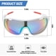 thumbnail image 5 of Gafas de ciclismo polarizadas para hombre y mujer, lentes deportivas anti-UV400 para bicicleta de montaña, con 5 lentes intercambiables, 5 of 5