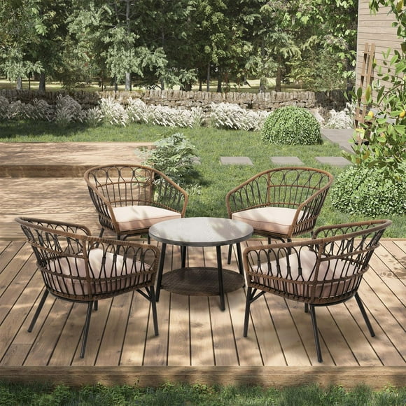 Ash & Willow Tully 5-Piece Conversation Set
