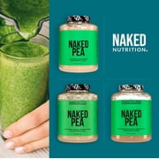 Naked Pea - 2LB 100% Pea Protein Powder from North American Farms - Unflavored Vegan Pea Protein Isolate - Plant Protein Powder, Easy to Digest - 30 Servings