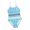 B001, variante sur Qudderr Maillots de Bain une Pièce pour Filles Bébé Maillots de Bain Imprimés Multicolores Bikini Été Plage pour 4-8 Ans