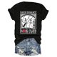 thumbnail image 2 of Camisetas para mujer, lindas camisetas con estampado gráfico, de manga corta, estilo casual, para veranoDark Romance Book Club Graphic Tee, Polyester Crew Neck T-Shirt, Casual Style, Regular Length,, 2 of 7