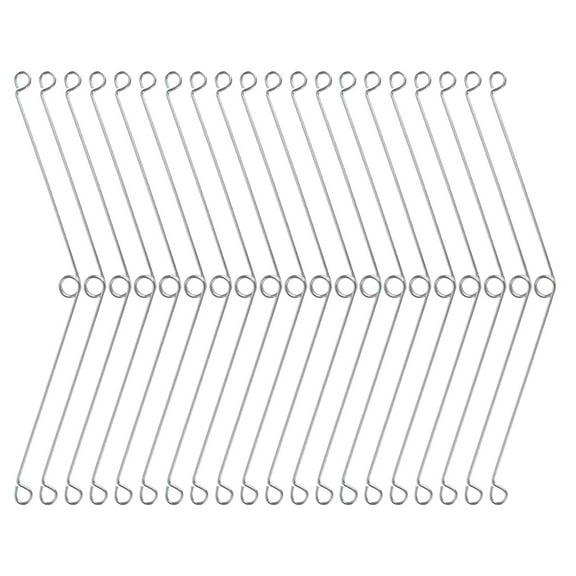 Giaone 20Pieces Multipurpose Recessed Light Fixture Spring Clip Replacements Part for Bathroom and Kitchen Supplies Use