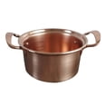 thumbnail image 1 of AMLESO Copper Pot Home Cookware Ramyun Cooker Korean Ramen Pot for Soup Hiking Stew, 1 of 8
