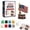 A1-America Flag, variant on Luoshdecor Mini 3D Beaded Nativity DIY Kit,Handmade Beading Craft with Instructions for Desk Home Office Decor Gift