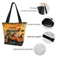 thumbnail image 5 of Kdxio Halloween 3 Women Reusable Grocery Bags Foldable Ripstop,Reusable Shopping Bags for Shopping,Gym,Gift, 5 of 7