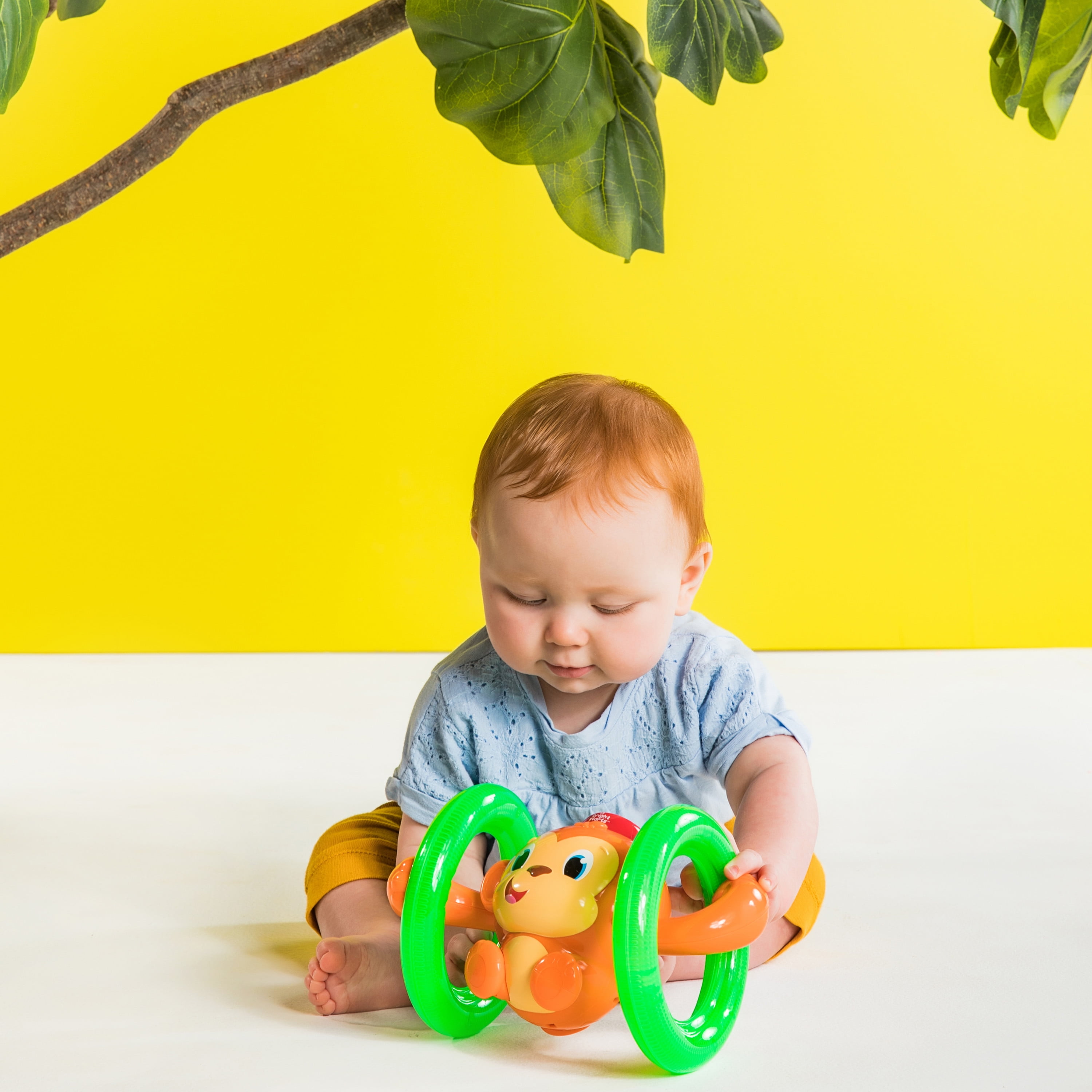 bright starts roll and laugh monkey