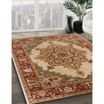thumbnail image 2 of Ahgly Company Indoor Rectangle Mid-Century Modern Mahogany Brown Oriental Area Rugs, 2' x 5', 2 of 6