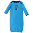 thumbnail image 4 of Hudson Baby Infant Boy Cotton Long-Sleeve Gowns 3pk, Hedgehog, 0-6 Months, 4 of 4