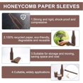 thumbnail image 3 of 16 Set Wine Bags for Travel Honeycomb Paper, Reusable Wine Bottle Protector Sleeves, Unbreakable Wine Travel Bags for Airplane Travel Transport Car Proof Safety Impact Resist, 3 of 5