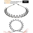 thumbnail image 2 of 2 uds. Diadema negra a la moda con gancho interior Adepaton CDWJ046, 2 of 9