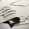 thumbnail image 4 of Lavadora White 2'7" x 7'3" Modern Machine Washable Runner Area Rug, 4 of 6