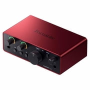 Focusrite Scarlett Solo 4th Gen USB Audio Interface with Condenser Microphone Package