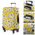 thumbnail image 5 of Pioneer Flower Floral Print Pattern Luggage Cover Fashion Suitcase Cover Baggage Covers Fit 25-28 Inch Luggage (Go Travel), 5 of 5