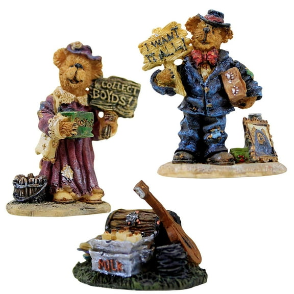 Boyds Bears Resin 2.00In Mr Pennypincher's Accessories, Resin, Bearly-Built Villages 195231 Rfb