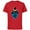 Red, variant on Marvel Spider-Man: Across the Spider-Verse Scarlet Spider - Short Sleeve Cotton T-Shirt for Adults - Customized-Natural