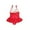 Red, variant on Coerni Girls One-Piece Swimsuits Dress Summer Cute Polka Dot Strap Swimming Suit Swimwear Kids Hawaiian Bathing Suit