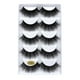 thumbnail image 1 of Pestañas postizas gruesas naturales, 5 pares de pestañas mixtas, pestañas de visón de imitación, pestañas postizas artificiales puras, 1 of 2