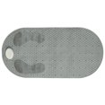 thumbnail image 3 of Advancent Alfombrilla para fregar los pies del inodoro con piedra pómez natural Alfombrilla para la bañera antideslizante ovalada Masajeador con ventosas Juegos de accesorios de baño Advancent HA019077-00, 3 of 6