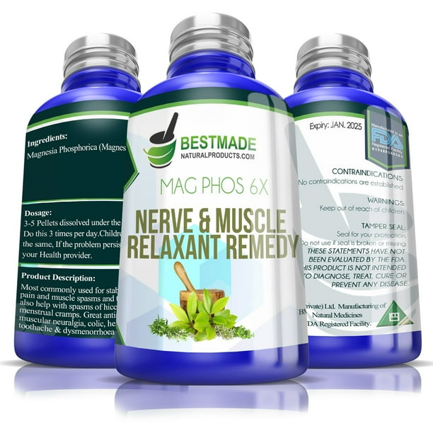 Mag Phos 6X Nerve & Muscle Relaxant Remedy
