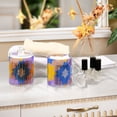thumbnail image 7 of Simple Stars Pattern Translucent Plastic Cans Storage Canisters with Lid Set of 4, 7 of 7