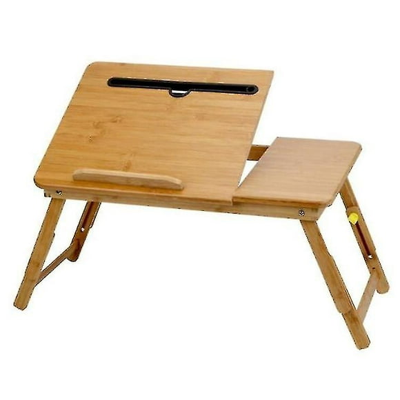 Computer accessory sets nanzhu folding computer table bed card slot laptop table simple lazy lift computer desk size:medium (HTOOQ)