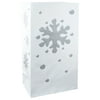 LumaBase Paper Luminaria Bags - Set of 24 (Snowflake)