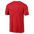 thumbnail image 3 of Men's Red California Angels Line Corps Tri-Blend T-Shirt, 3 of 3