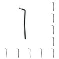 thumbnail image 3 of Naiovety Electric Guitar Rocker Double Tremolo Rod Instrument Bar Professional Handle Arm Rustproof Crank Lightweight Supplies Negro 10Conjunto, 3 of 6