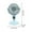 Blue, variant on AZXY Desk Fan,Small Fans for Desk,Table Fans with Light for Home Desktop,Small Quiet Personal Tabletop Fans for Bedroom