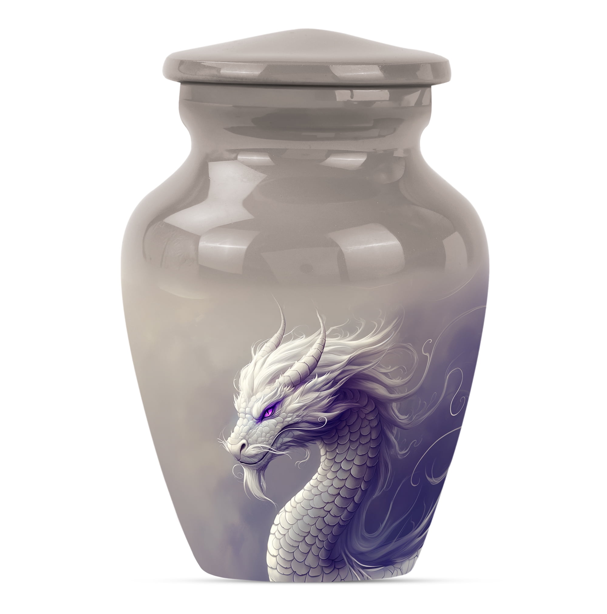 Dragon Small Urn for Ashes for Women, Funeral Cremation Urns for Human Ashes Adult Man, Keepsake Urns for Human Ashes, Burial Urns for Huma Ashes(Size - 3inch, 2 Pcs)