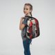 thumbnail image 5 of Disketp Red And White Screaming Demon Skull Mochila Ligera e Impermeable, Mochila de Día Resistente para Viajes, Senderismo y Uso Diario para Hombre y Mujer, 5 of 6