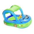 thumbnail image 4 of Flotador De Piscina Para Bebé Con Toldo, Bote De Natación Para Coche, Para Playa, Viajes, Fiestas Temáticas, Color Verde, 4 of 8