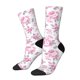 thumbnail image 1 of Balery Rose Flowers Calcetas Largas con Estampado para Hombre y Mujer – Suaves y Transpirables, Talla Única (US 5-11), 1 of 6