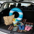 thumbnail image 2 of COEQINE Universal Car Trunk Mat All Weather Cargo Liner Floor Mat with Non-Slip Backing Scratch-proof Pet Cargo Mat Suitable for Most Car Models, Southwest Aztec Blue Brown Black, 2 of 7
